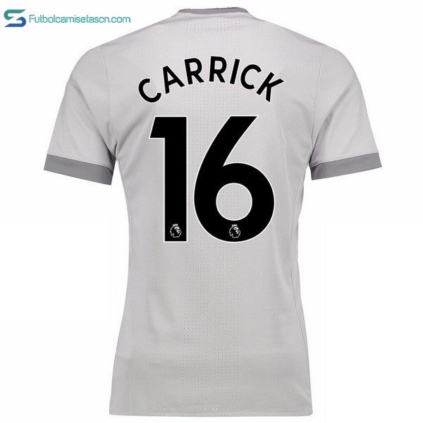 Camiseta Manchester United 3ª Carrick 2017/18